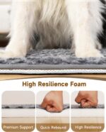 Dog Bed for Crate Pad High Resilience Foam Crate Pad Mat for Medium Large Dogs W... - Image 3