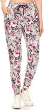 Leggings Depot Women's Jogger Track Cuff Sweatpants with Pockets for Yoga, Worko... - Image 3