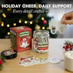 Positive Snowman Jar With 60 Affirmation Cards, Snowman Gifts For Friends, Teens... - Image 5