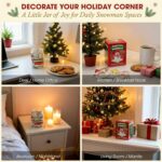 Positive Snowman Jar With 60 Affirmation Cards, Snowman Gifts For Friends, Teens... - Image 8