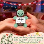 4THFARMES Mini Funny Turtle Crochet for Her Him, Wife Husband Girlfriend Boyfrie... - Image 3