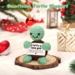 4THFARMES Mini Funny Turtle Crochet for Her Him, Wife Husband Girlfriend Boyfrie... - Image 10