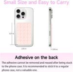 Yojaro 2 Pack Silicone Suction Phone Case Mount, Silicon Adhesive Smartphones St... - Image 4