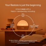 Hatch Restore 3 | Sunrise Alarm Clock, Smart Light, Sleep Audio (Putty) | White ... - Image 4