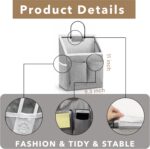 Kanrichu 2pcs Wall Hanging Storage Bag, Wall Hanging Baskets for Organizing as O... - Image 3