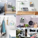 Kanrichu 2pcs Wall Hanging Storage Bag, Wall Hanging Baskets for Organizing as O... - Image 5