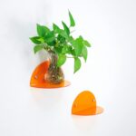ROYALITA Small Acrylic Shelves Room Decor Floating Shelves (2-Pack, 8-inch Diame... - Image 8