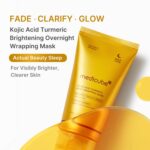 medicube Wrapping Mask Kojic Acid, Turmeric, Vitamin C Overnight Peel Off Facial... - Image 3