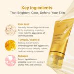 medicube Wrapping Mask Kojic Acid, Turmeric, Vitamin C Overnight Peel Off Facial... - Image 5
