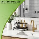 Cisily Sponge Holder for Kitchen, Sink Caddy Organizer, Kitchen Sink Accessories... - Image 8