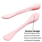 RamPula Facial Cleansing Brush, 2 in 1 Silicone Face Mask Brush & Face Scrubber,... - Image 5
