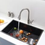 GIMILI Kitchen Faucet with Pull Down Sprayer Single Hole Kitchen Sink Faucet Sui... - Image 8