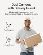 eufy Security Video Doorbell E340 Kit, No Subscription, Dual Cameras, Head-to-To... - Image 4