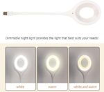 Gadpiparty 2pcs Voice Control USB Reading Flexible Gooseneck Led Light for Bedsi... - Image 6