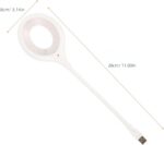 Gadpiparty 2pcs Voice Control USB Reading Flexible Gooseneck Led Light for Bedsi... - Image 8
