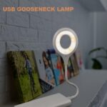 Gadpiparty 2pcs Voice Control USB Reading Flexible Gooseneck Led Light for Bedsi... - Image 10
