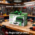 141-Piece Magnetic Screwdriver Set with Plastic Rack, Torx/Slotted/Phillips Prec... - Image 10