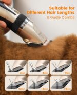 oneisall Dog Clippers and Paw Trimmer Kit for Small Large Dogs Cats | Low Noise,... - Image 6