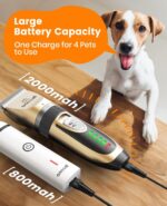 oneisall Dog Clippers and Paw Trimmer Kit for Small Large Dogs Cats | Low Noise,... - Image 7