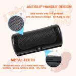 Deshedding Tool for Pets – Dog Grooming Tool for Shedding, Pet Hair Removal for ... - Image 4