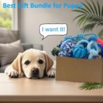 Beiker 20 Pack Puppy Chew Toys - Blue Dog Teething Toys for Puppies, Puppy Teeth... - Image 7