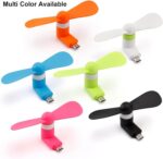 Sokelinn-six Type C Phone Fan, Mini USB C Cooling Hand Fans Portable Summer Cool... - Image 6