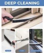 CLEANGOR Crevice Cleaning Brushes, Cleaner Scrub Brush Tool for Crevice | Hard t... - Image 3