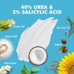 Ebanel Urea Cream 40% plus Salicylic Acid 2%, Foot Cream for Dry Cracked Heels F... - Image 3