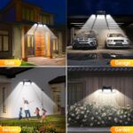 MIHANI Solar Flood Lights Outdoor, 2500LM Motion Sensor Security Lights with 270... - Image 7