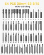 Fanttik Electric Screwdriver Kit, Precision Screwdriver Set, 64 Magnetic Bits, 1... - Image 7