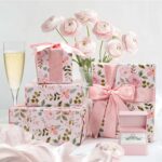 BIOBROWN Reversible Floral Wrapping Paper Roll - 17 Inches X 33 Feet (47 sq. ft.... - Image 4