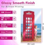 Koala Glossy Inkjet Photo Paper 8.5X11 Inches 48lb 100 Sheets Professional Gloss... - Image 3