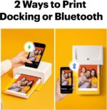 KODAK Dock Plus 4x6'' Photo Printer, 50 Sheets, Docking & Bluetooth Smartphone P... - Image 3