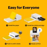 KODAK Dock Plus 4x6'' Photo Printer, 50 Sheets, Docking & Bluetooth Smartphone P... - Image 6