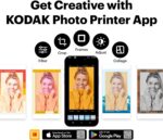 KODAK Dock Plus 4x6'' Photo Printer, 50 Sheets, Docking & Bluetooth Smartphone P... - Image 9