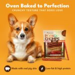 Pork Chomps Dog Chews, 5 Inch Munchy Sticks, 50 Count - Assorted Flavors: Roaste... - Image 3