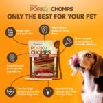 Pork Chomps Dog Chews, 5 Inch Munchy Sticks, 50 Count - Assorted Flavors: Roaste... - Image 4