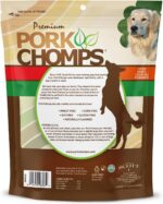 Pork Chomps Dog Chews, 5 Inch Munchy Sticks, 50 Count - Assorted Flavors: Roaste... - Image 7