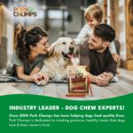 Pork Chomps Dog Chews, 5 Inch Munchy Sticks, 50 Count - Assorted Flavors: Roaste... - Image 8