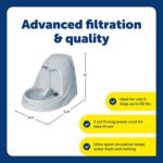PetSafe Drinkwell Platinum Cat Water Fountain - Pet Fountain for All Pet Sizes, ... - Image 4