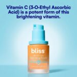 Bliss Vitamin C + Tri-Peptide Face Serum - Stabilized Vitamin C for Dark Spots, ... - Image 9