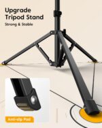 Upgrade Tripod Ring Light Stand with 2 Telescopic Arms -67" Ring Light Tripod fo... - Image 6