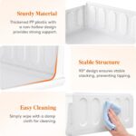 Lifewit 6 Pack Stackable Closet Organizers and Storage Basket for Clothes, Plast... - Image 7