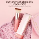 DUcare Foundation Brush for Liquid Makeup,Flat Top Kabuki Foundation Brushes - P... - Image 8
