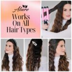 Alure Three Barrel Curling Iron Wand Hair Waver with LCD Temperature Display - 1... - Image 3