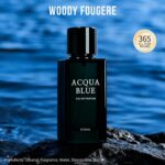 Acqua Blue Eau de Parfum for Men, 50ml Fresh Woody Fougere Cologne with Lemon, M... - Image 3