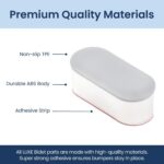 Luxe Bidet 4 Piece Universal Non-Slip Toilet Seat Bumpers with Strong Adhesive - Image 7