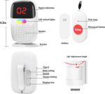 Upgraded Version Bed Sensor Alarm and Fall Prevention for Elderly/Dementia and M... - Image 7