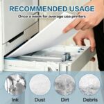 Printer Cleaning Sheets 25-Pack – Removes Ink, Dust & Debris for Laser & Inkjet ... - Image 6