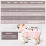 Dog Coat Warm Dog Winter Coat Waterproof Dogs Jacket with Reflective Pet Fleece ... - Image 4